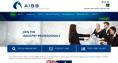 Desktop Screenshot of aibb.org.au